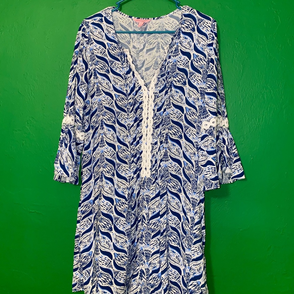 Lilly Pulitzer Mermaids Tail, Hollie Tunic
